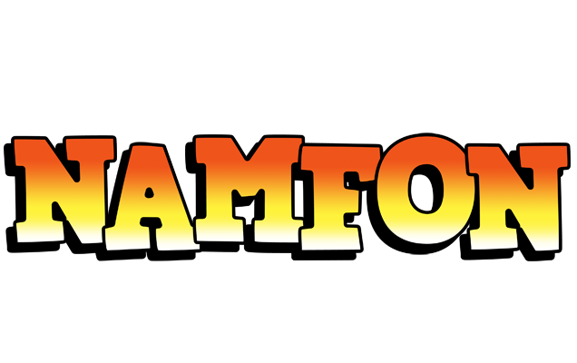 Namfon sunset logo