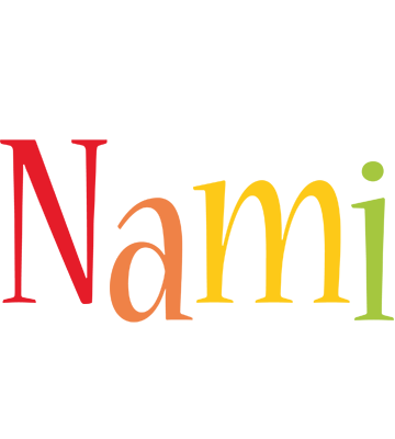 Nami birthday logo