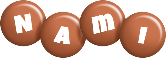 Nami candy-brown logo