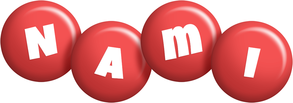 Nami candy-red logo