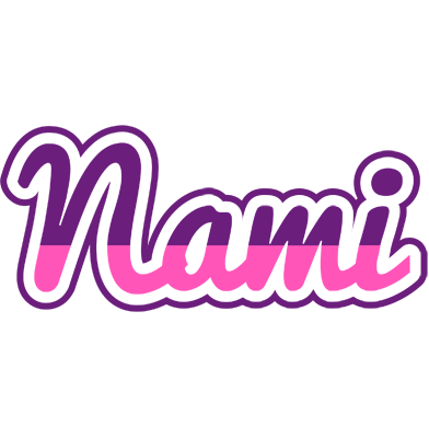 Nami cheerful logo