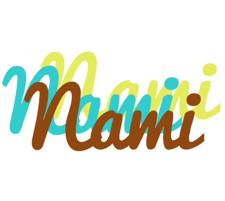 Nami cupcake logo