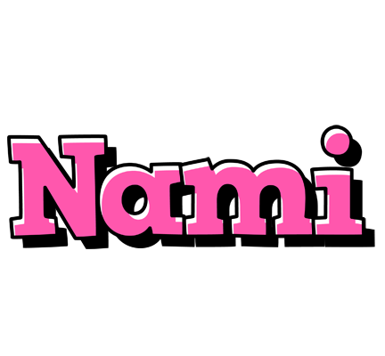 Nami girlish logo