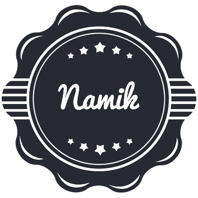 Namik badge logo