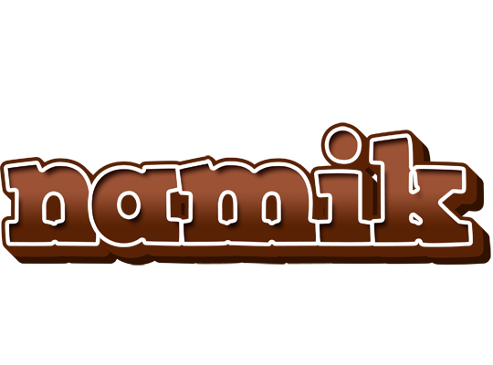 Namik brownie logo