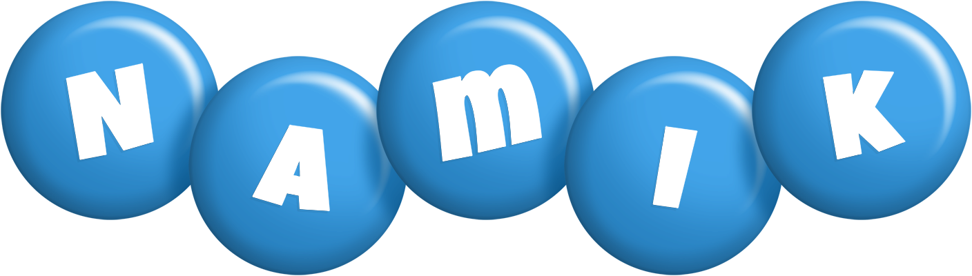 Namik candy-blue logo