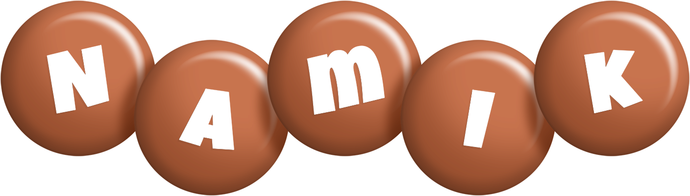 Namik candy-brown logo