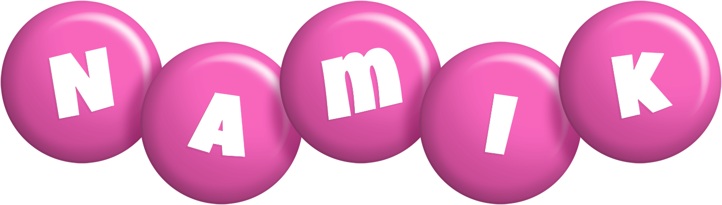 Namik candy-pink logo