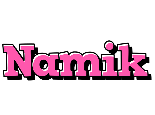 Namik girlish logo