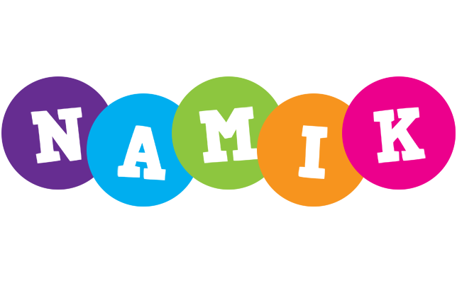 Namik happy logo