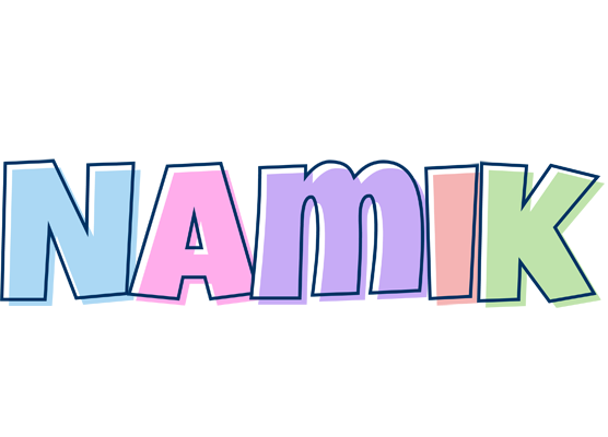 Namik pastel logo