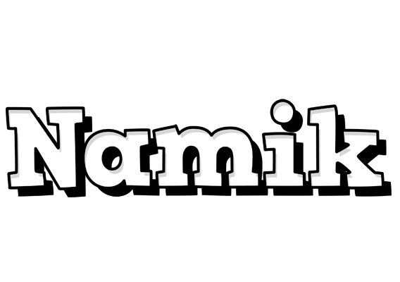 Namik snowing logo