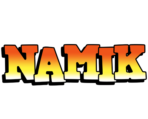 Namik sunset logo