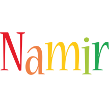 Namir birthday logo