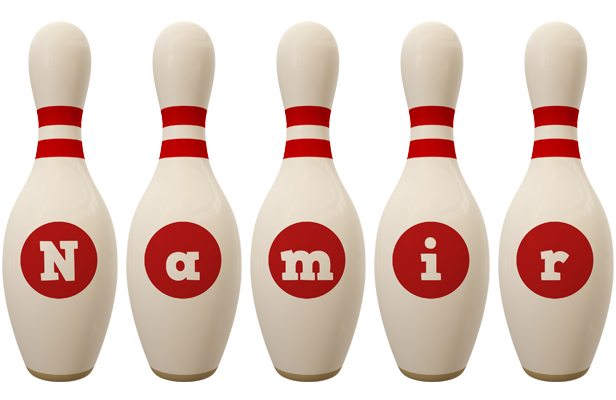 Namir bowling-pin logo