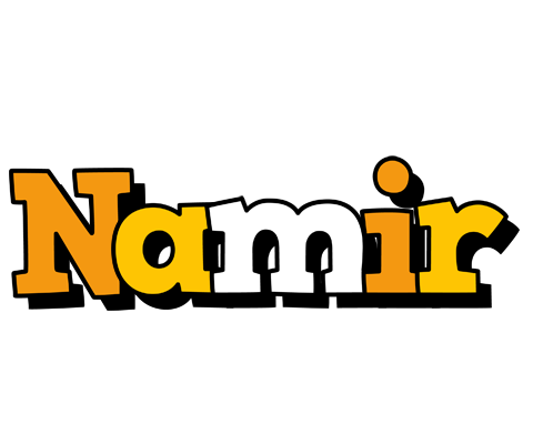 Namir cartoon logo