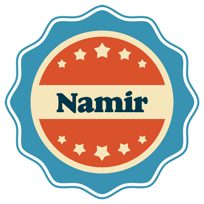 Namir labels logo