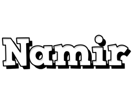 Namir snowing logo