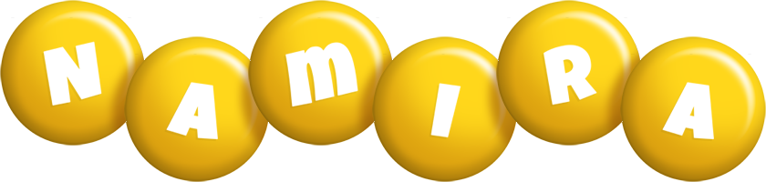 Namira candy-yellow logo