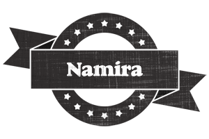 Namira grunge logo