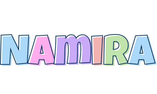 Namira pastel logo