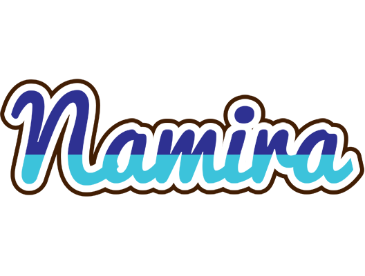 Namira raining logo