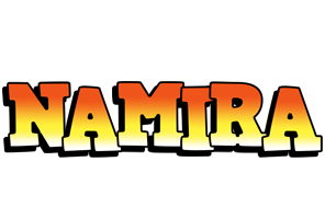 Namira sunset logo