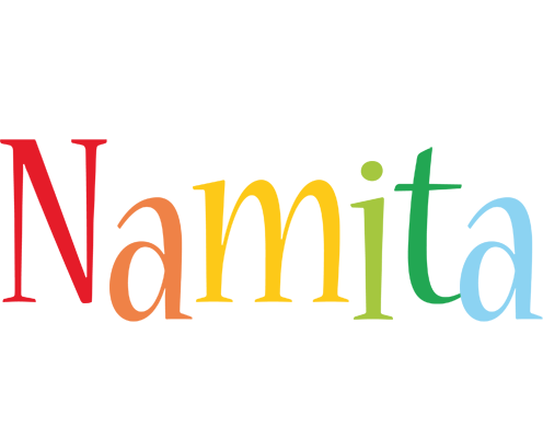 Namita birthday logo