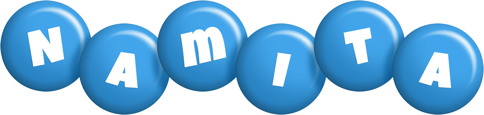 Namita candy-blue logo