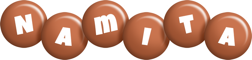 Namita candy-brown logo