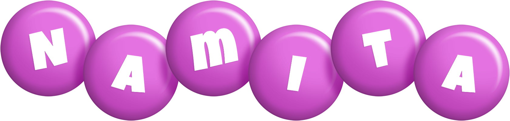 Namita candy-purple logo
