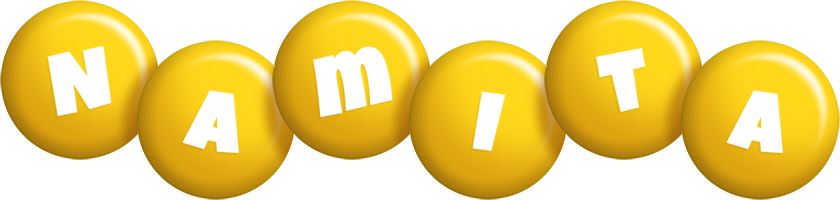 Namita candy-yellow logo