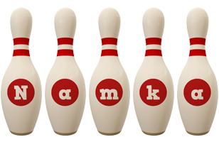 Namka bowling-pin logo