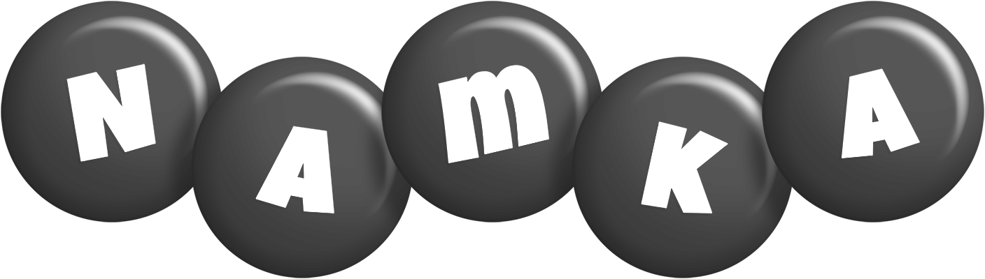 Namka candy-black logo