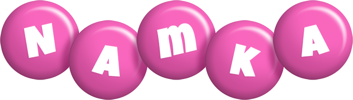 Namka candy-pink logo