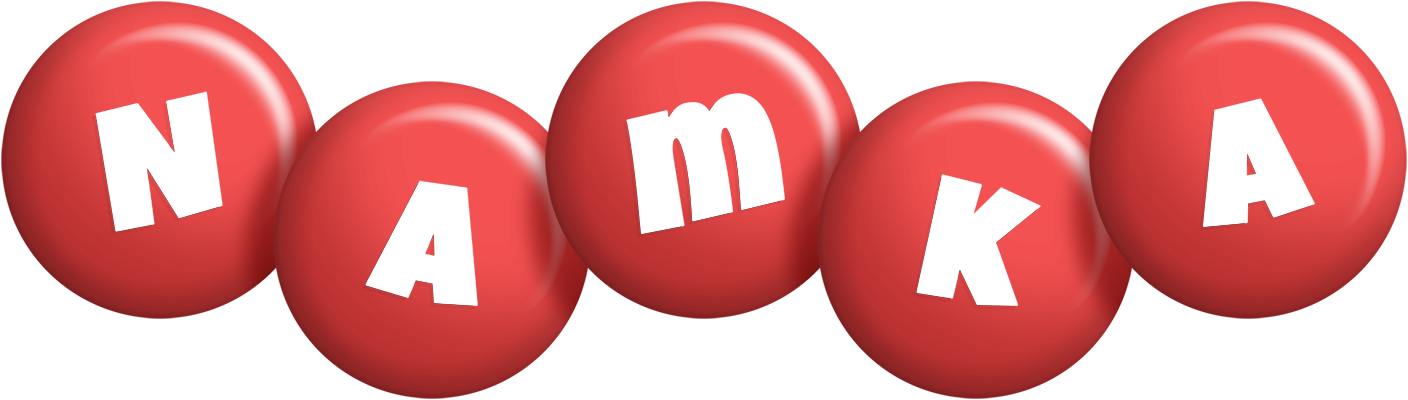 Namka candy-red logo