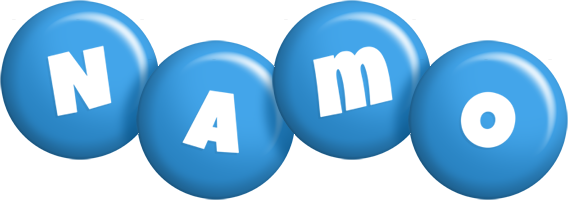 Namo candy-blue logo