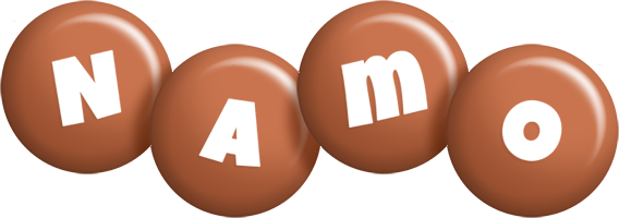Namo candy-brown logo
