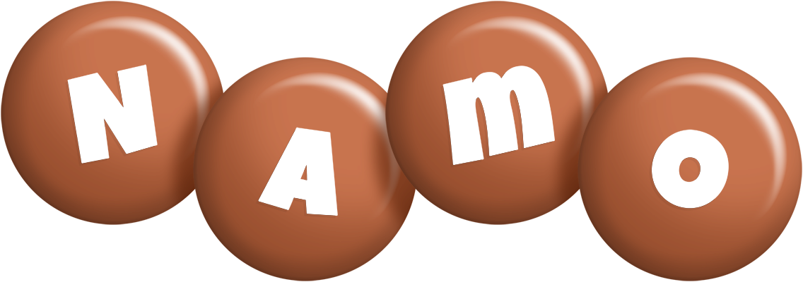 Namo candy-brown logo