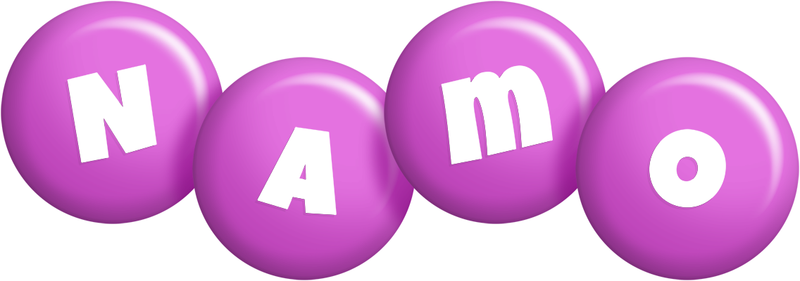 Namo candy-purple logo