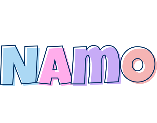 Namo pastel logo
