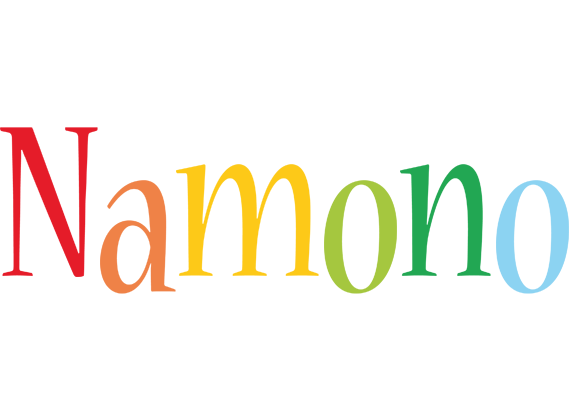 Namono birthday logo