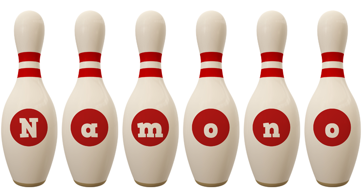 Namono bowling-pin logo