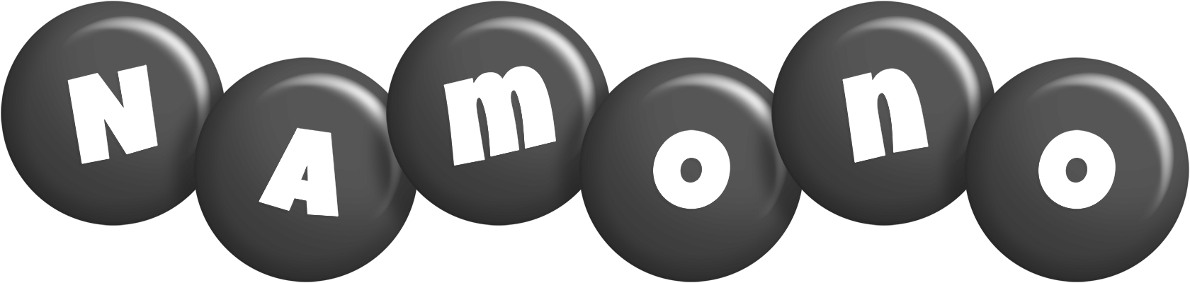 Namono candy-black logo