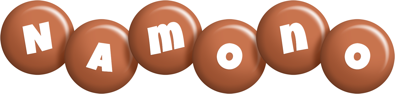 Namono candy-brown logo