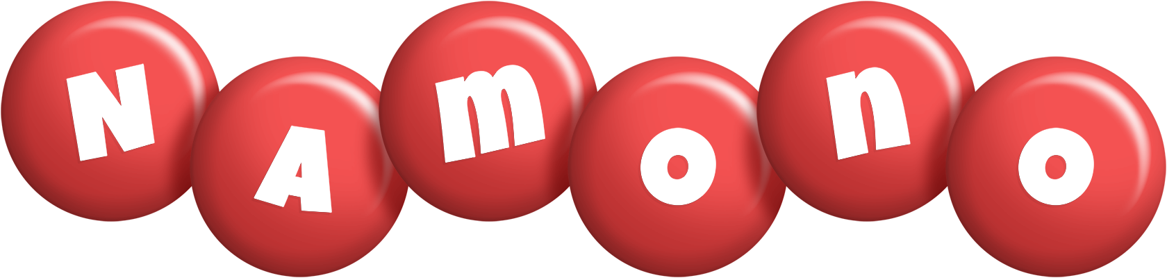 Namono candy-red logo