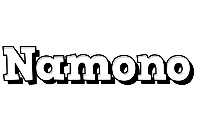 Namono snowing logo
