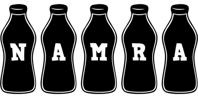 Namra bottle logo