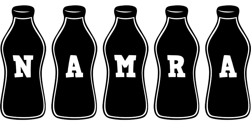 Namra bottle logo