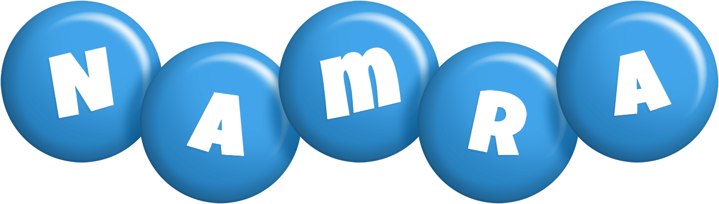 Namra candy-blue logo